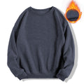 Holafish H70 plain blue unisex crewneck sweatshirt