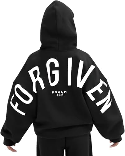 Unisex Y2K Vintage Slogan Oversized Hoodie Retro 2000s Streetwear Casual Edgy Pullover for Daily Outfits