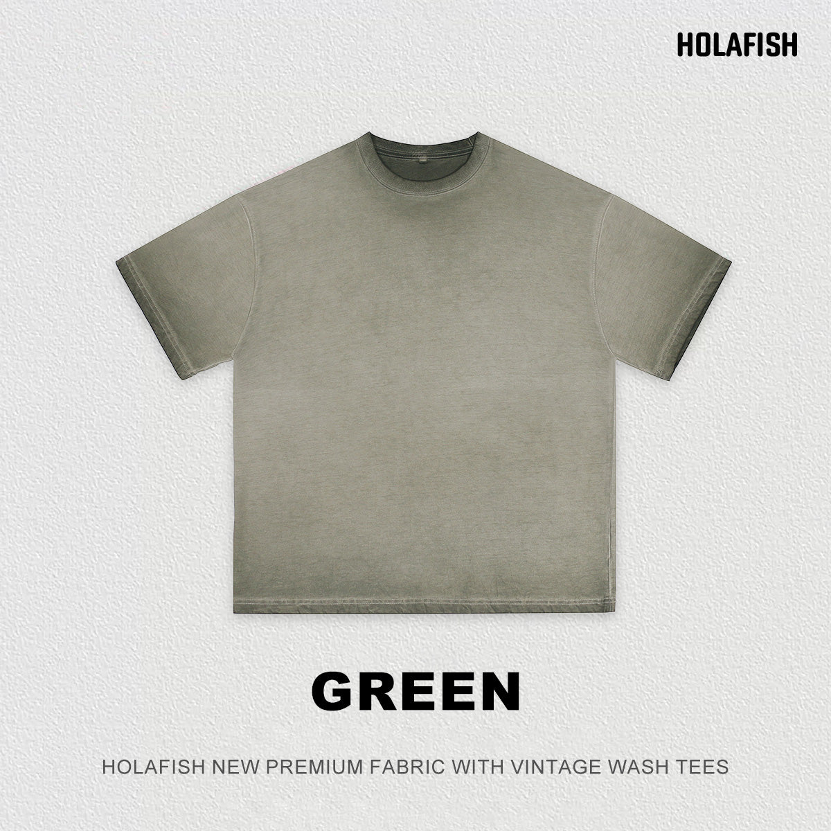 Holafish Womens Vintage Washed T-shirts Cotton Dirty Washed Trendy Gradient Color T-Shirt, High Quality Street Trendy Personalized Clothing Must-Have for Fashion People