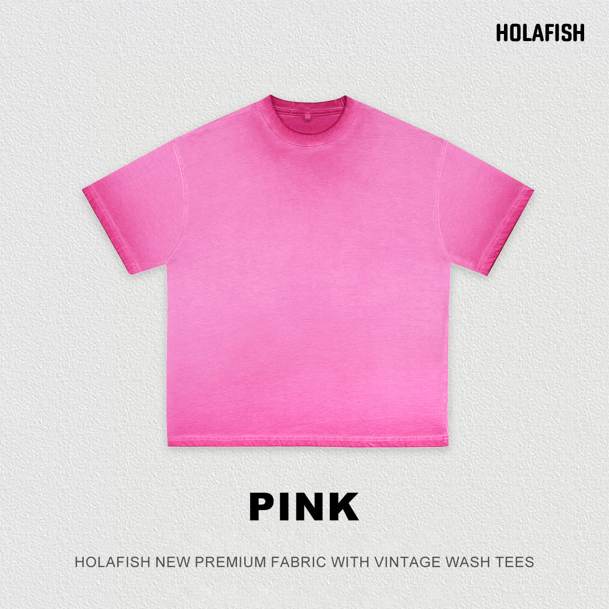 Holafish Womens Vintage Washed T-shirts Cotton Dirty Washed Trendy Gradient Color T-Shirt, High Quality Street Trendy Personalized Clothing Must-Have for Fashion People