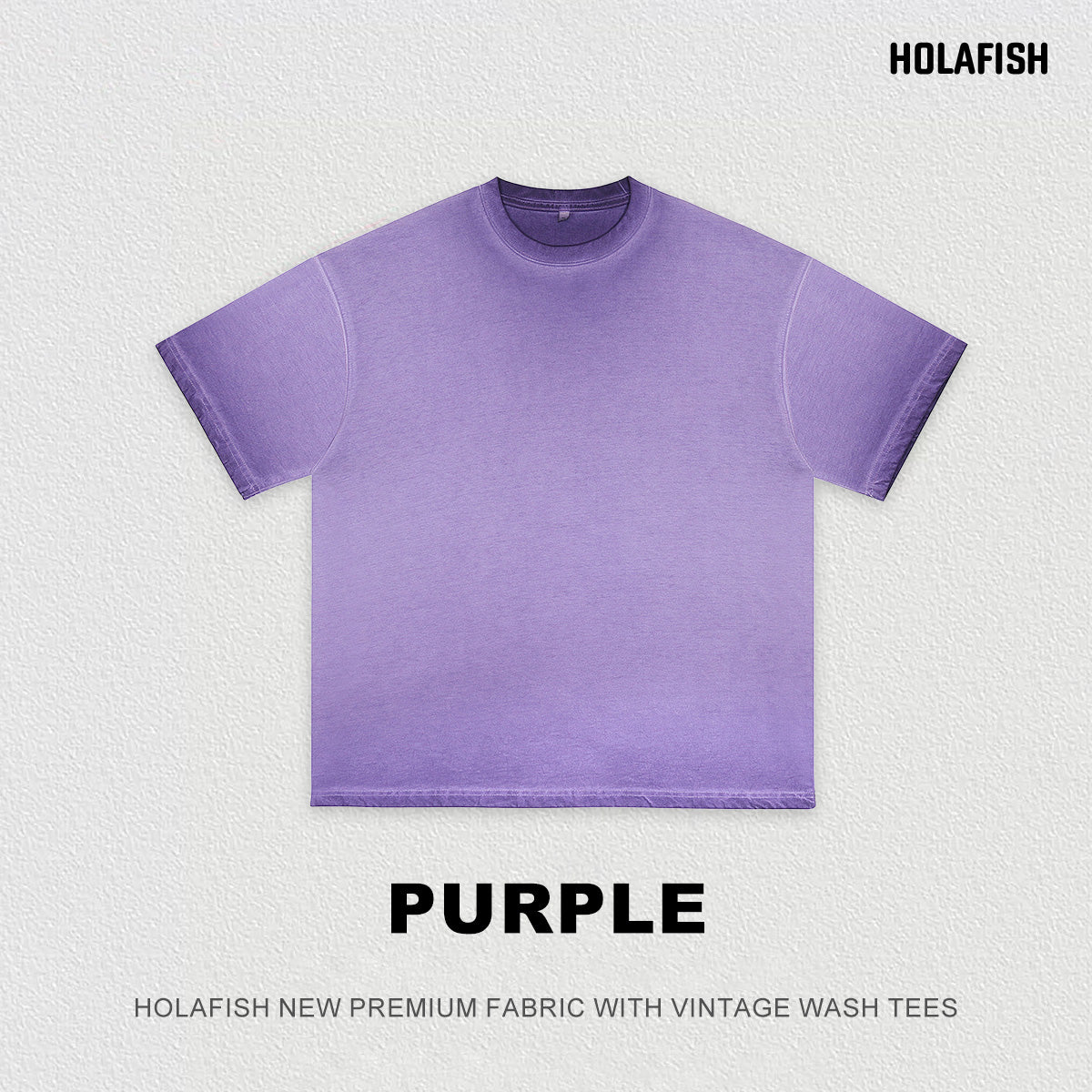Holafish Womens Vintage Washed T-shirts Cotton Dirty Washed Trendy Gradient Color T-Shirt, High Quality Street Trendy Personalized Clothing Must-Have for Fashion People